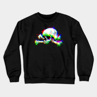 3d skull effect Crewneck Sweatshirt